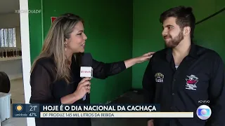 Cachaça Remedin na Globo | 13 de setembro Dia Nacional da Cachaça
