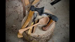 Tools for Green Woodworking & Bowl or Spoon Carving with Mike Cundall