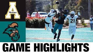 Appalachian State vs #15 Coastal Carolina Highlights Week 12 2020 College Football Highlights