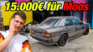 Viel Moos für 15.000€! 190E 1.8 von Rafael gekauft