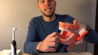 Tecnica di igiene orale con lo spazzolino manuale