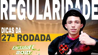 DICAS DA RODADA 27ª |CARTOLA FC 2021|VAMOS DOBRAR FLAMENGO!!