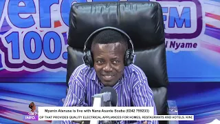 Mpanin Atenase is live with Nana Asante Soaba on Oyerepa radio. (0242 799233) ||22-08-2023