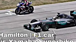 Drag race | F1 car vs Superbike