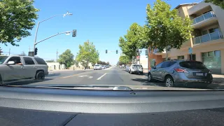 DMV driving test (potential practice routes in Gilroy, CA)