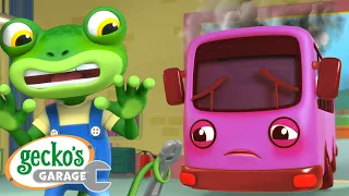 Bobby The Bus' Mysterious Illness｜Gecko's Garage｜Funny Cartoon For Kids｜Learning Videos For Toddlers