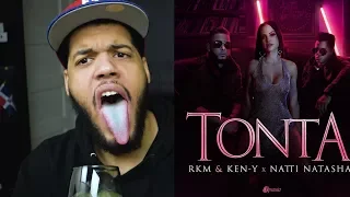 Rkm & Ken-Y ❌ Natti Natasha - Tonta [Official Video] - Tonta Video Oficial Reaccion