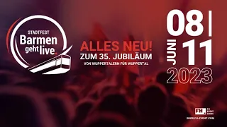 🔊 Schlagerparty 08.05.2023 in Wuppertal Barmen beim Stadtfest Barmen Live ☀️😎
