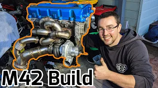 E30 M42 Turbo Engine Build & Rust Repair Progress | Tom's E30 Project Ep.3