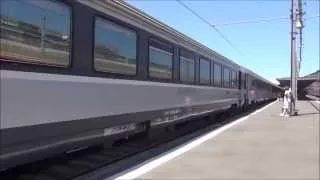 Trains à Paris Austerlitz (Corails, RER)