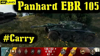 World of Tanks Panhard EBR 105 Replay - 10 Kills 7.3K DMG(Patch 1.6.1)