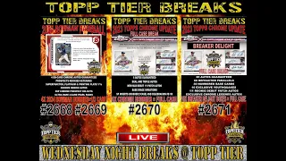 TUESDAY BASEBALL CARD BREAKS - 2024 BOWMAN 2668 & 2669 / UPDATE DELIGHT 2670 / UPDATE HOBBY 2671