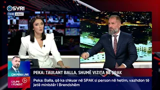 INTERVISTA/ Të pathënat e ndryshimeve në qeveri! I ftuar Çim Peka, gazetar (04.09.2023)