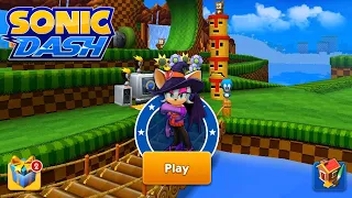 SONIC DASH NEW CHARACTER WITCH ROUGE