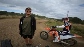 Coaching day with Josh Spinks - YZ250 2 stroke