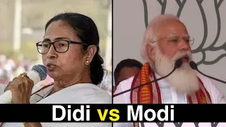 The best of Modi vs Mamata during the campaign