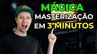 MASTERIZAÇÃO PROFISSIONAL EM 3 MINUTOS - Como masterizar a sua Música Online, Mixagem e Masterização