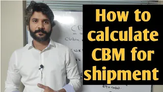 How To Calculate CBM For Shipment | Urdu-Hindi-SCM