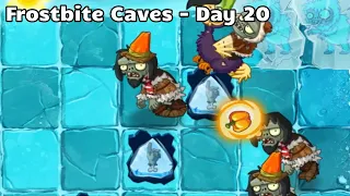 Frostbite Caves - Day 20 | Plants vs. Zombies 2 Walkthrough - Free to Play, Level 1, No Power Ups!