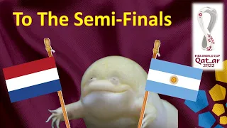 World Cup 2022 Predictions ⚽ Netherlands vs Argentina 🐸 The Guessing Frog | Quarter-Finals