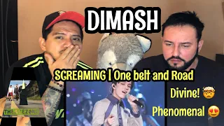 Singer Reacts| Dimash- SCREAMING | One Belt and Road Fashion Week 2019