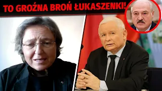 To GROŹNA BROŃ Łukaszenki! Dr Bonikowska UJAWNIA, kto może WPŁYNĄĆ na władze BIAŁORUSI!