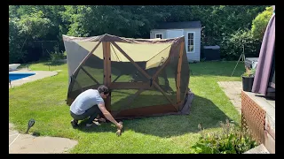 Can a Pop Up Gazebo be Used for Camping?