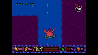 [Sega Genesis] - ToeJam & Earl in Panic on Funkotron - Level 16 - The Crazy Chasm