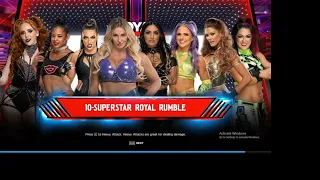 Ten Woman's Royal Rumble Match 26/5/24
