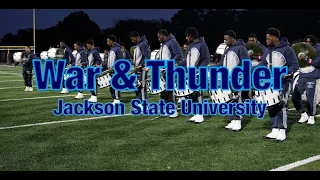 Jackson State University | War & Thunder | Drum Showcase 2024🔥