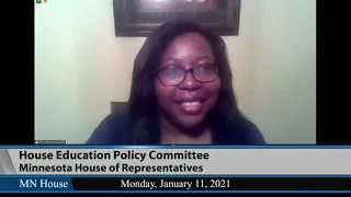 House Education Policy Committee  1/11/21