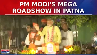 PM Modi Holds Massive Roadshow In Patna, BJP's Push For Remaining 26 Seats | Lok Sabha Polls