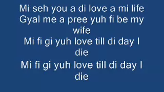 Yuh Love (lyrics) Vybz Kartel