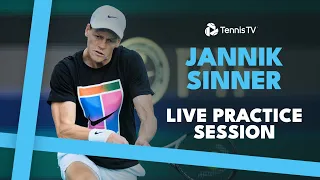 LIVE: Jannik Sinner Practices Before The Miami 2024 Final!