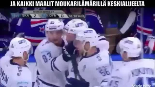 Kuteikin - The three goals from centre ice - khl playoffs 2016-2017