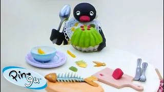 Eating with Pingu 🐧 | Pingu - Official Channel | Cartoons For Kids