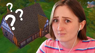 I'm trying to renovate a WEIRD starter home in The Sims 4