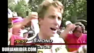 Greg Lemond FISTING The 1989 Tour De France Time Trial