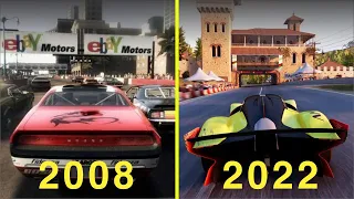 Grid Games Evolution 2008 - 2022 (Race Driver: Grid - Grid Legends)