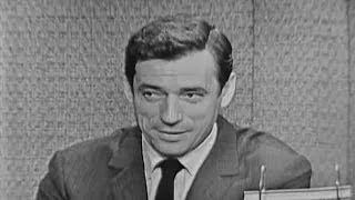 What's My Line? - Yves Montand; Barry Nelson [panel] (Oct 22, 1961)