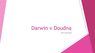 KS3 Biology - Darwin v Doudna