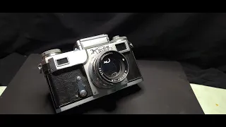 1 minute history, the Kiev 4, 35mm rangefinder camera