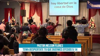 Pastor:Nelson Flores...Despiertate Tu Que Duermes..Efesios 5:14