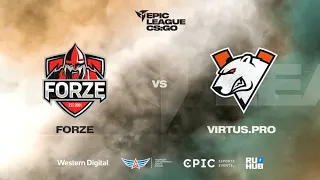 forZe vs Virtus.pro - EPIC CIS League Spring 2021 - map1 - de_dust2 [Smile & Anishared]