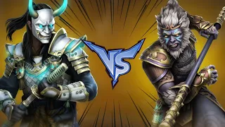 Top 2 LEGENDARY FACE-OFF |shadow fight 4 itu vs monkey king| shadow fight arena |shadow fight 4| sfa