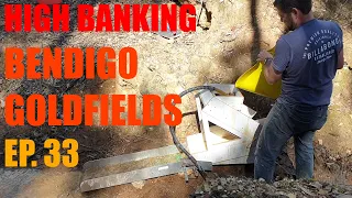 Gold Prospecting Ep. 33 - HIGHBANKING THE BENDIGO GOLDFIELDS