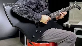 ESP Hetfield Snakebyte Electric Guitar, Black Satin