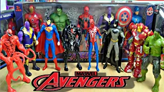 AVENGERS TOYS/Action Figures/Unboxing/Cheap Price/Ironman,Hulk,Thor, Spiderman/Toys.