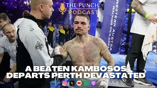 An EMOTIONAL George Kambosos Jr DEFEATED after Lomachenko fight