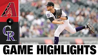 Diamondbacks vs. Rockies Game Highlights (5/22/21) | MLB Highlights